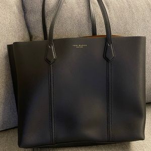 Tory Burch Perry Tote triple compartment black